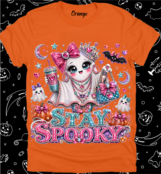 Halloween Preppy Rhinestone Tee Collection 31
