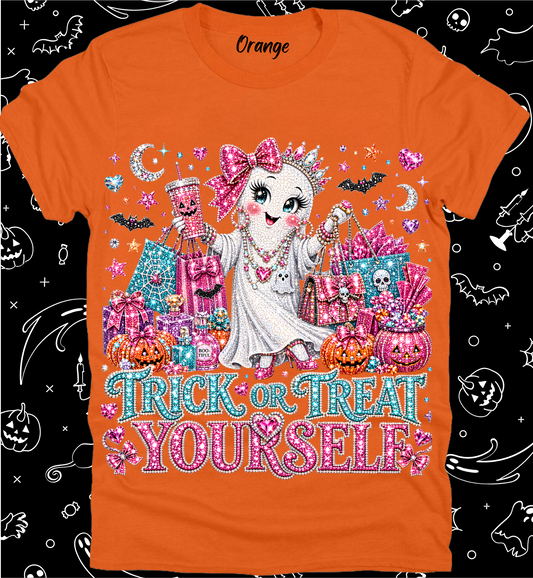 Halloween Preppy Rhinestone Tee Collection 33
