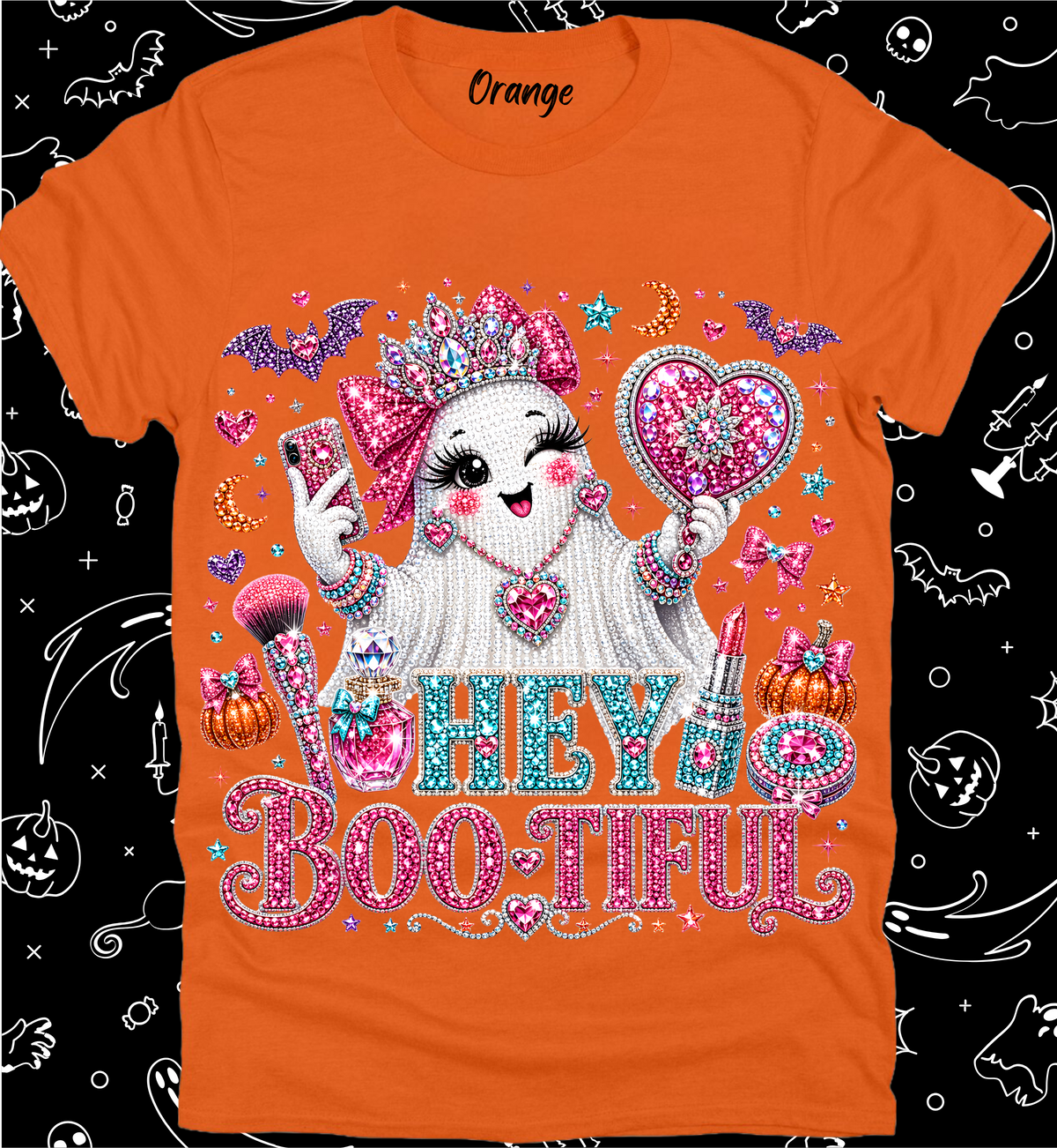 Halloween Preppy Rhinestone Tee Collection 28