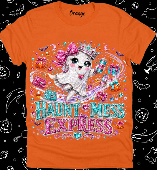 Halloween Preppy Rhinestone Tee Collection 39