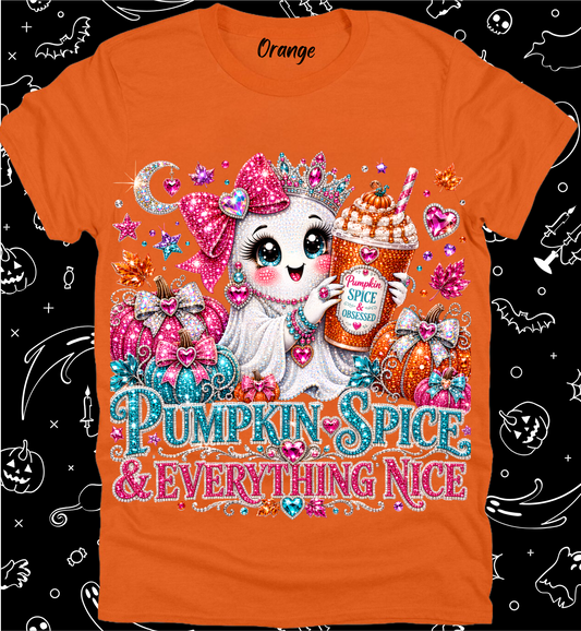 Halloween Preppy Rhinestone Tee Collection 35