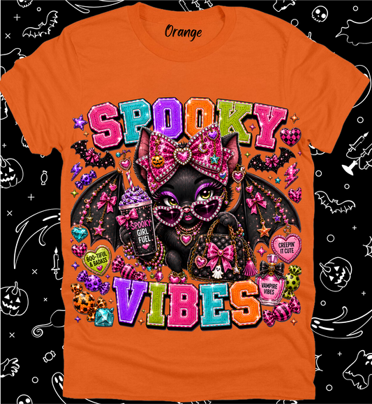 Halloween Preppy Rhinestone Tee Collection 42
