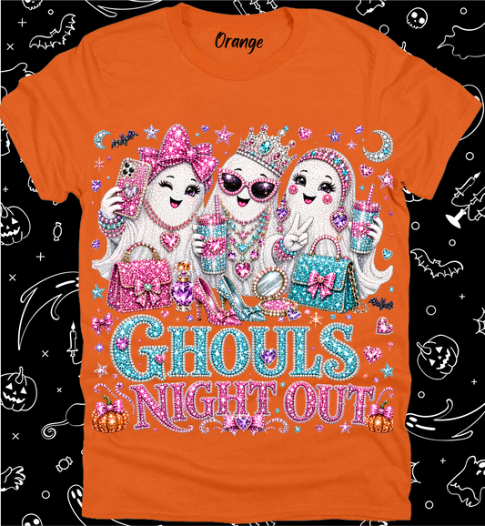 Halloween Preppy Rhinestone Tee Collection 30