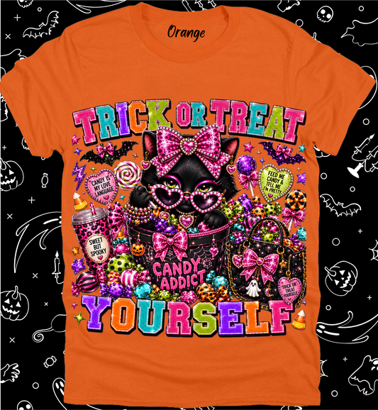 Halloween Preppy Rhinestone Tee Collection 13