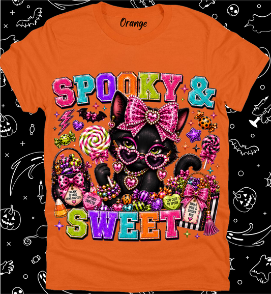 Halloween Preppy Rhinestone Tee Collection 24