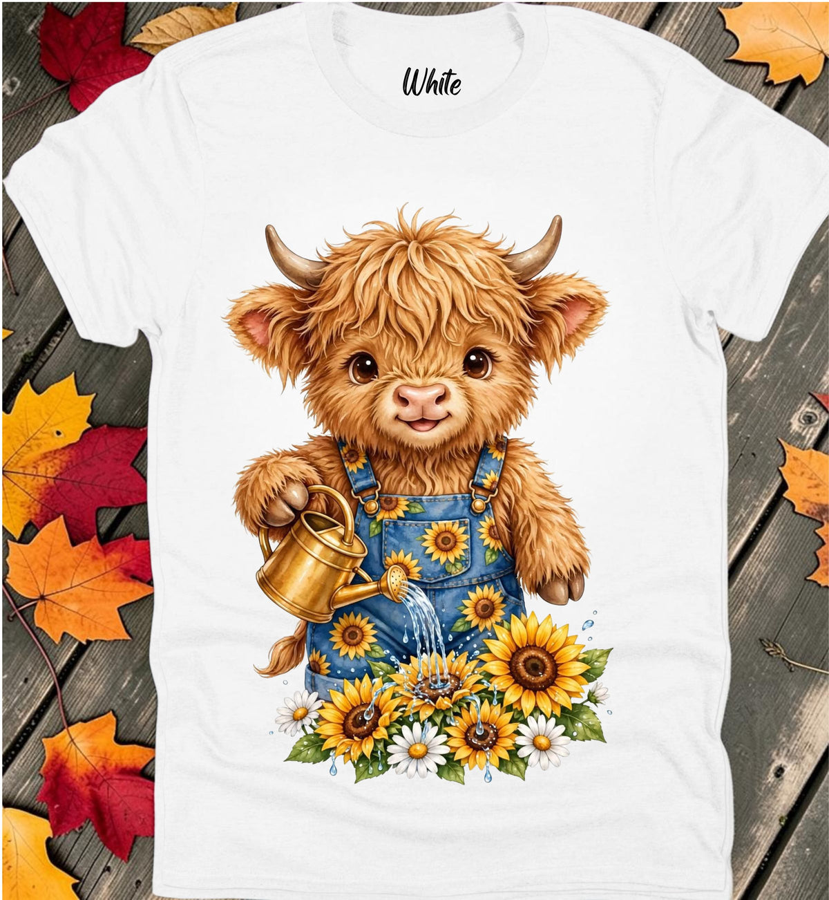 Highland Cow Tee Collection 10