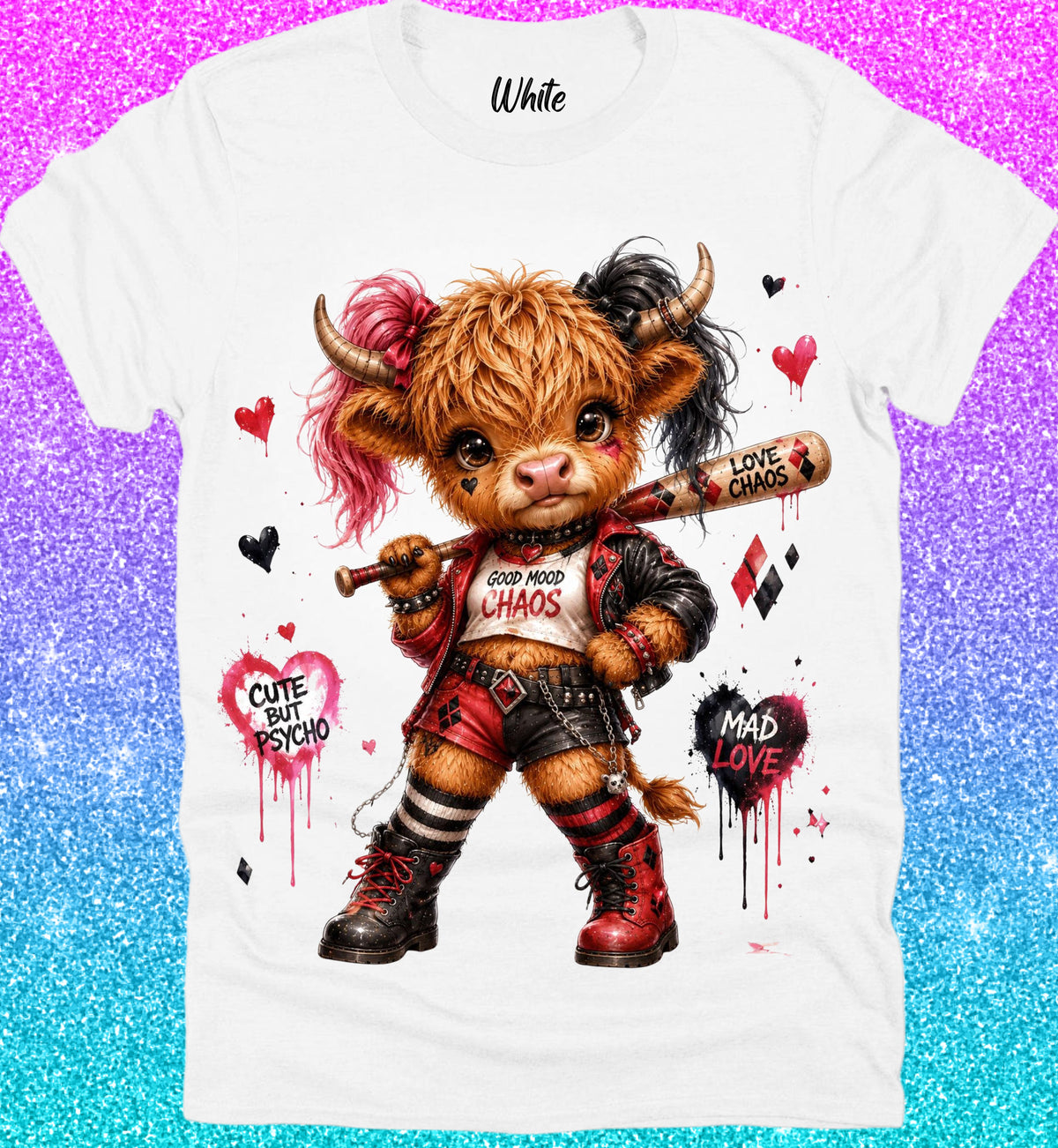 Highland Cow Tee Collection 19
