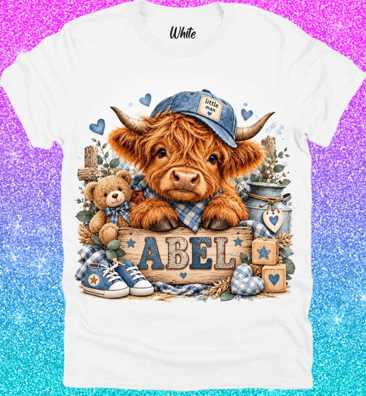 Highland Cow Tee Collection 23