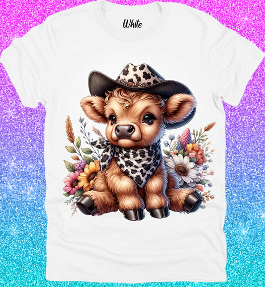 Highland Cow Tee Collection 24