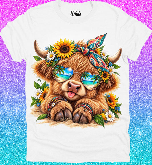 Highland Cow Tee Collection 25