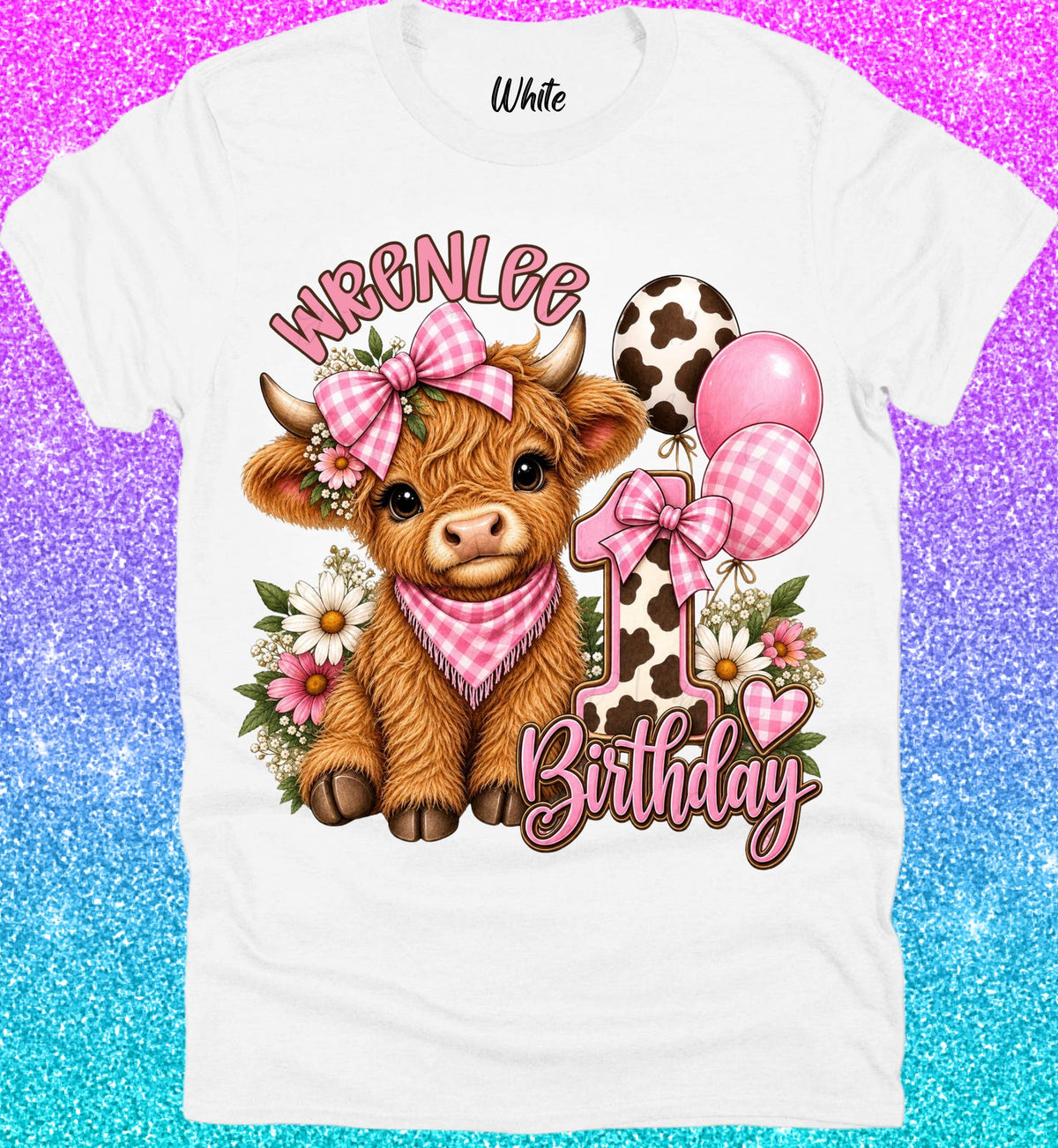Highland Cow Tee Collection 27