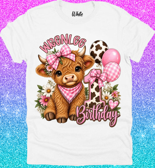 Highland Cow Tee Collection 27