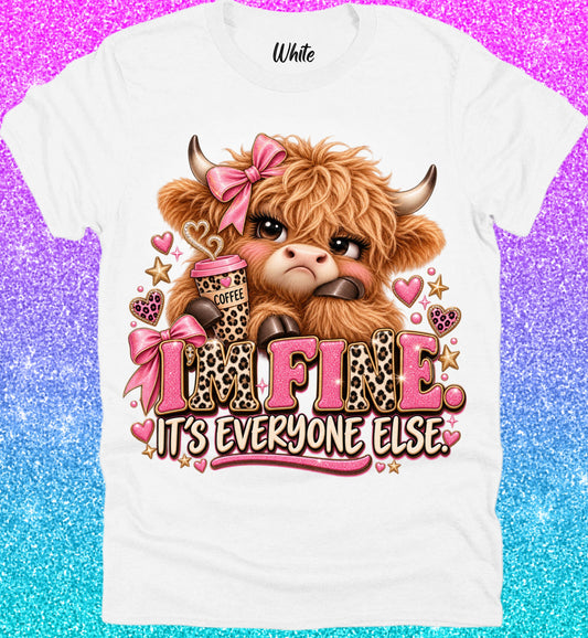 Highland Cow Tee Collection 28