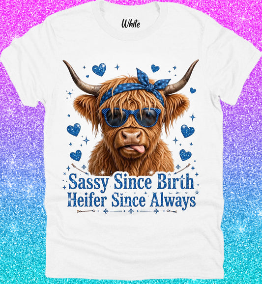 Highland Cow Tee Collection 34