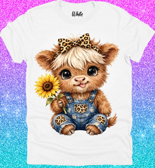 Highland Cow Tee Collection 35
