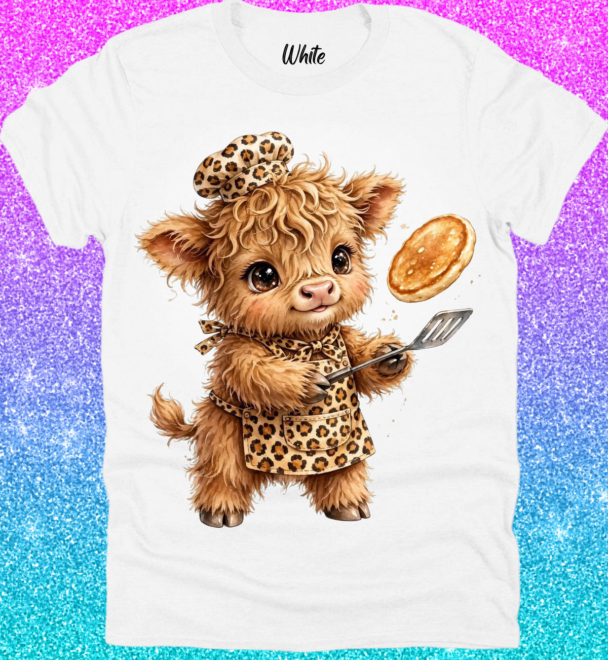 Highland Cow Tee Collection 36