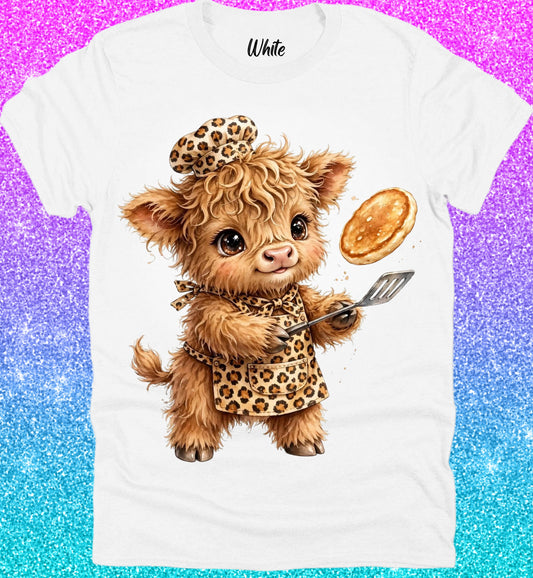 Highland Cow Tee Collection 36