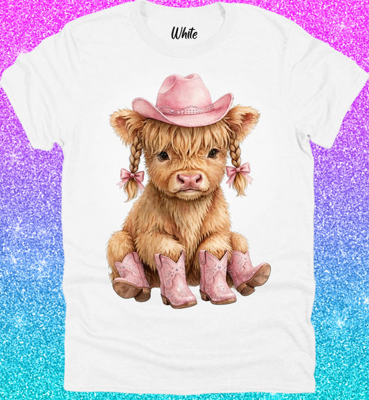 Highland Cow Tee Collection 38