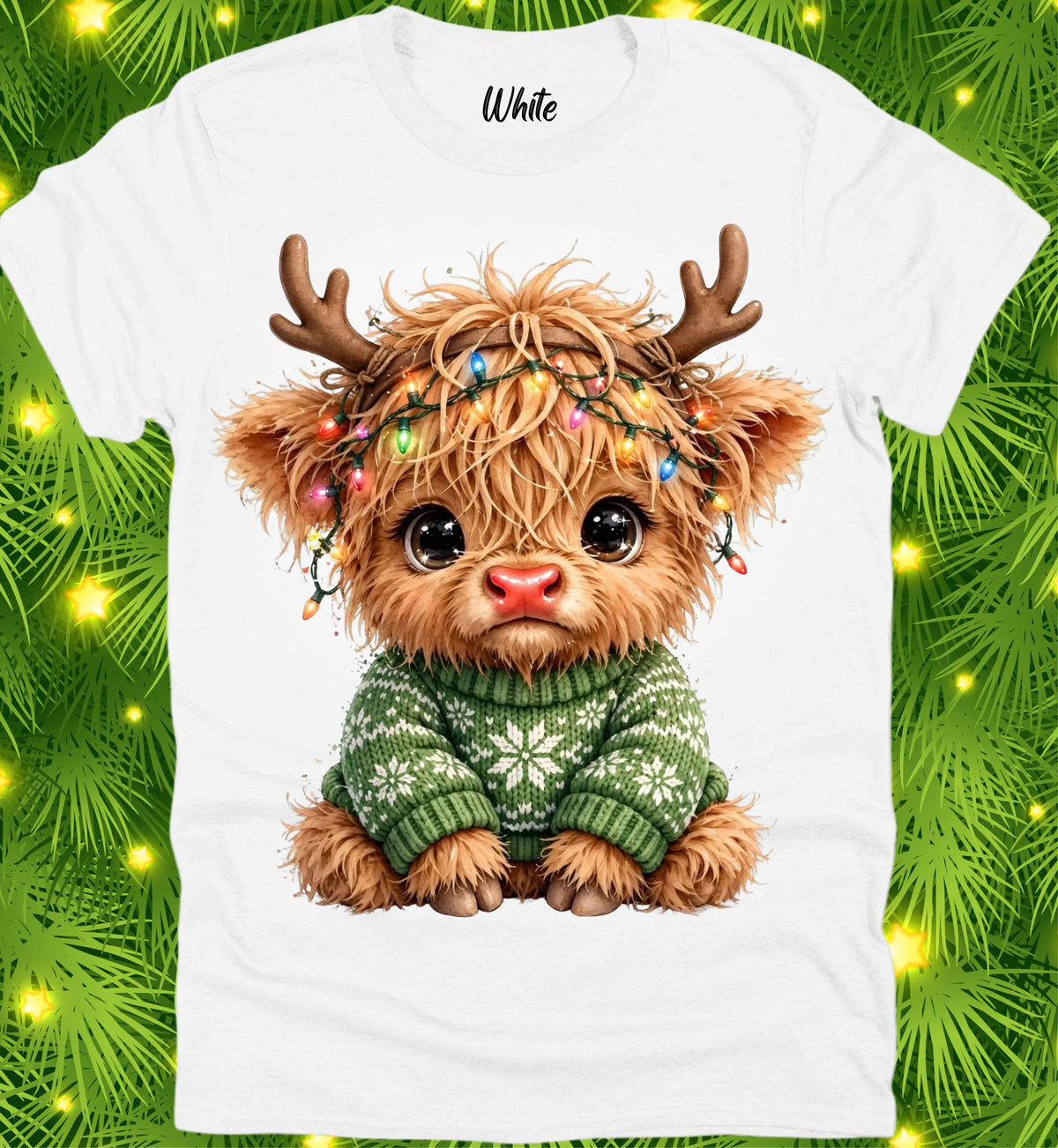 Highland Cow Tee Collection 44
