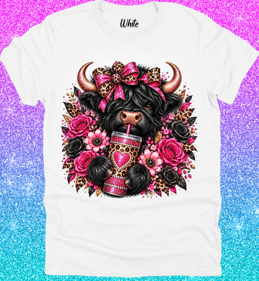 Highland Cow Tee Collection 47
