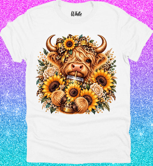 Highland Cow Tee Collection 51