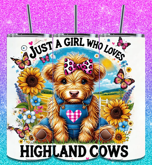Highland Cow Tumbler Collection 12
