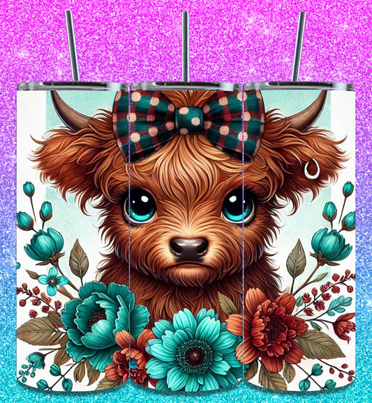 Highland Cow Tumbler Collection 16