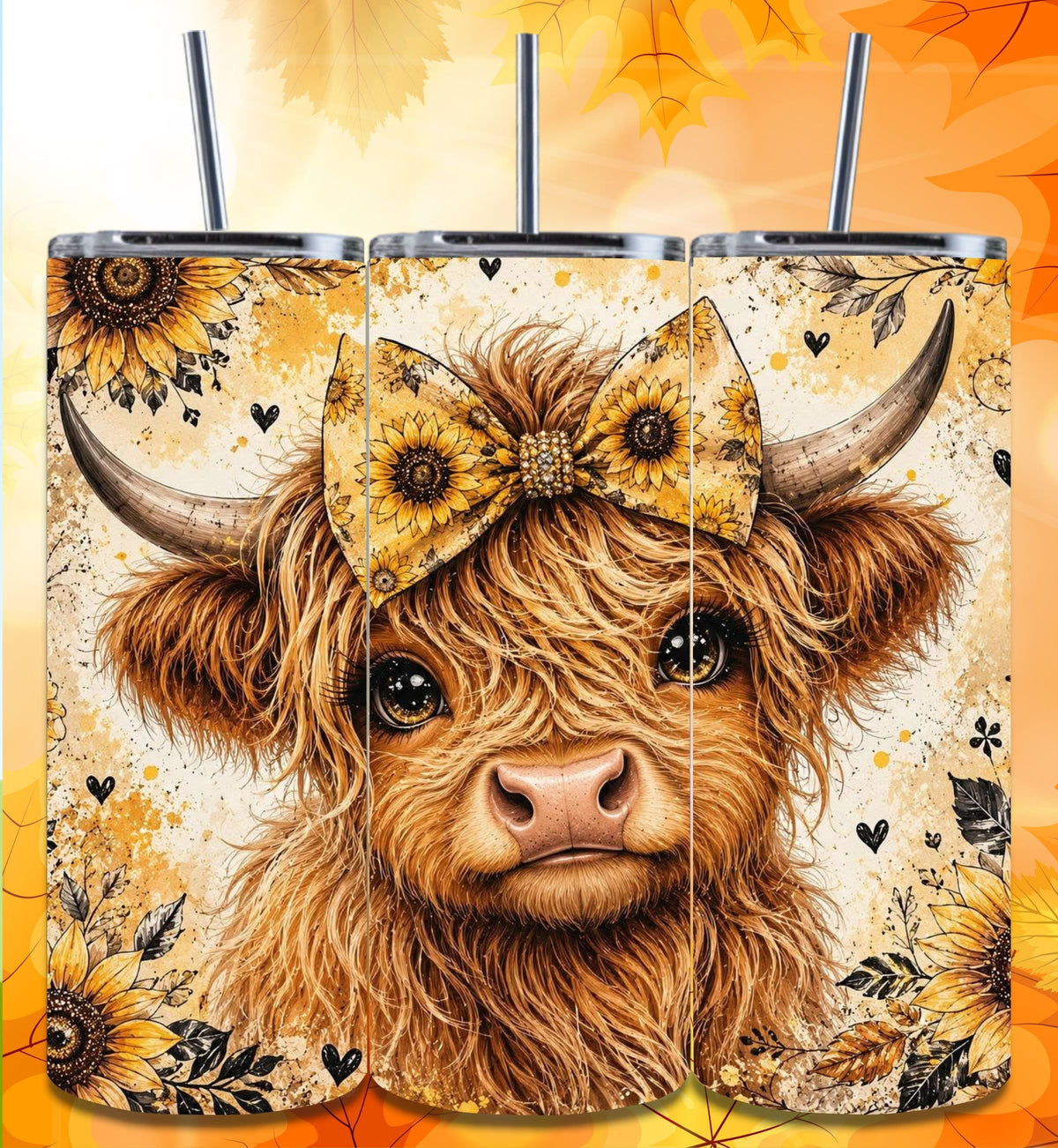 Highland Cow Tumbler Collection 2