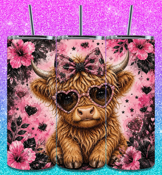 Highland Cow Tumbler Collection 3