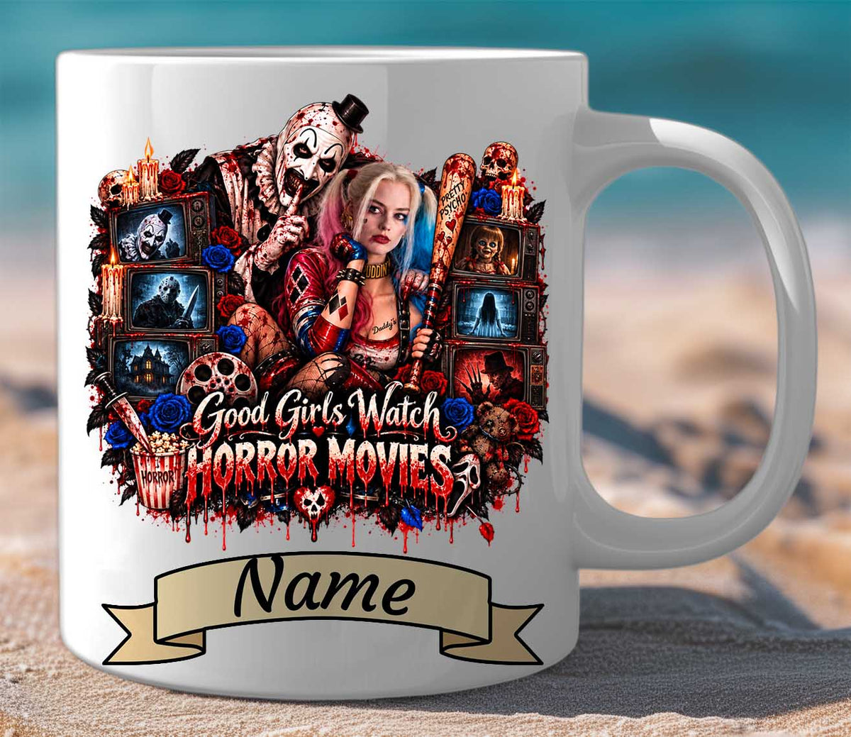 Mug Gift Set Horror Movies