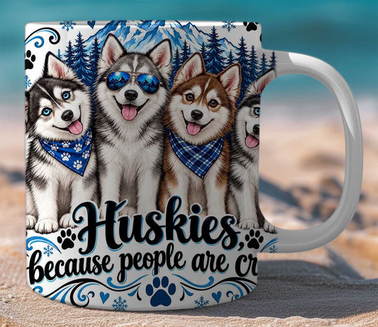 Mug Gift Set Huskies