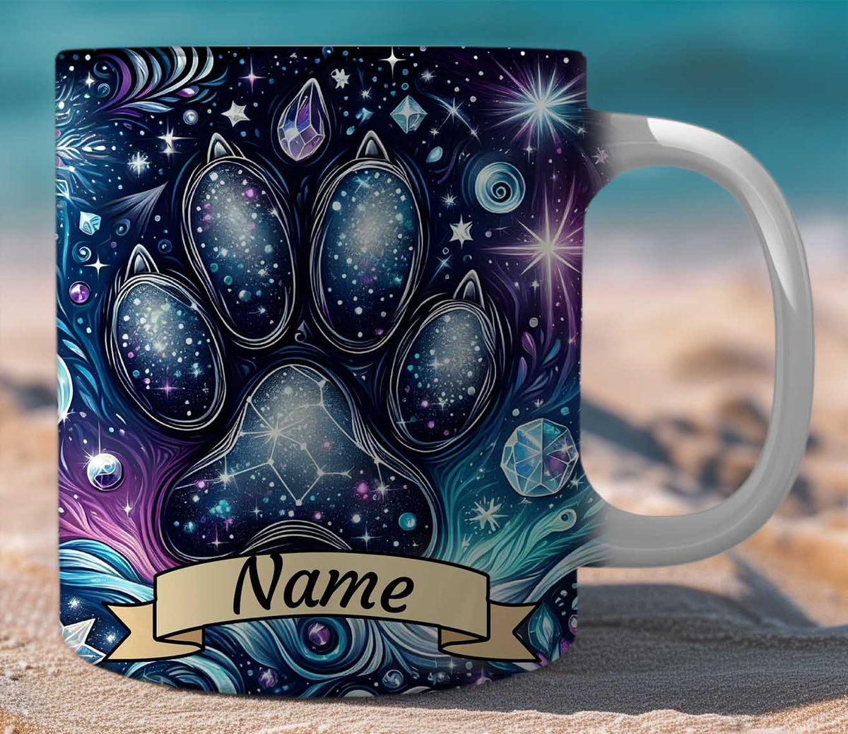 Mug Gift Set Paw Print