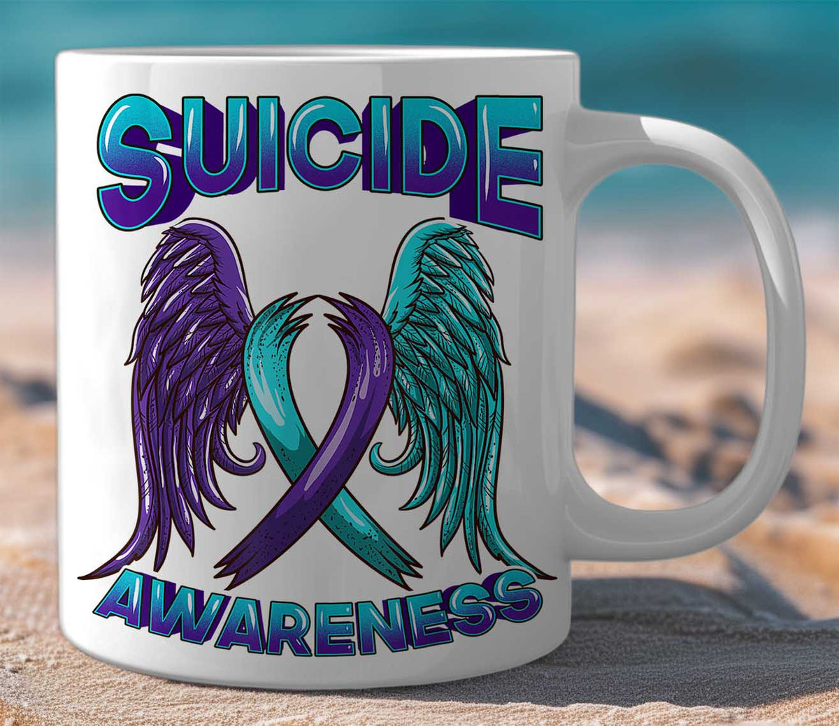 Mug Gift Set Suicide Awareness