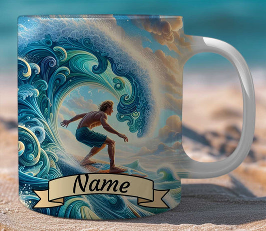 Mug Gift Set Surfing