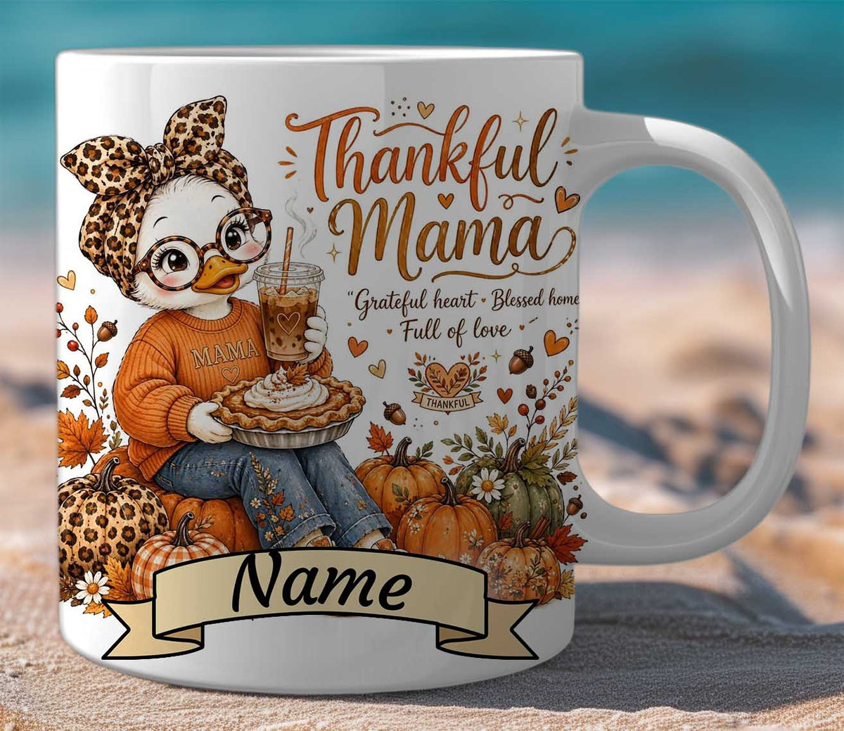 Mug Gift Set Thankful Mom