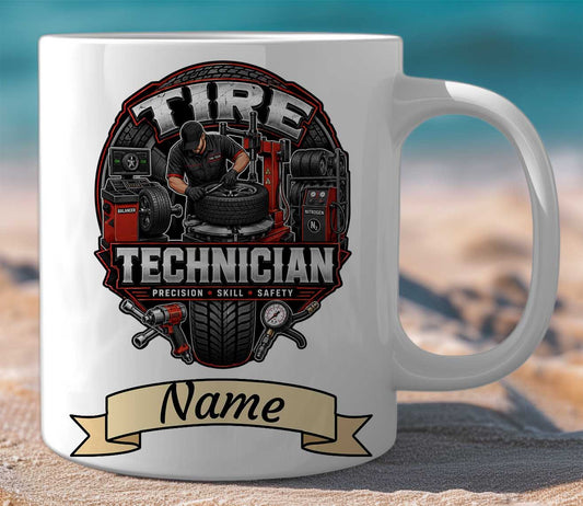 Mug Gift Set Tire Technician
