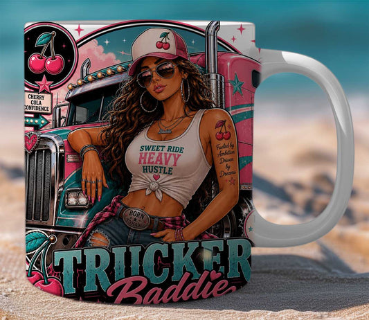 Mug Gift Set Trucker Baddie