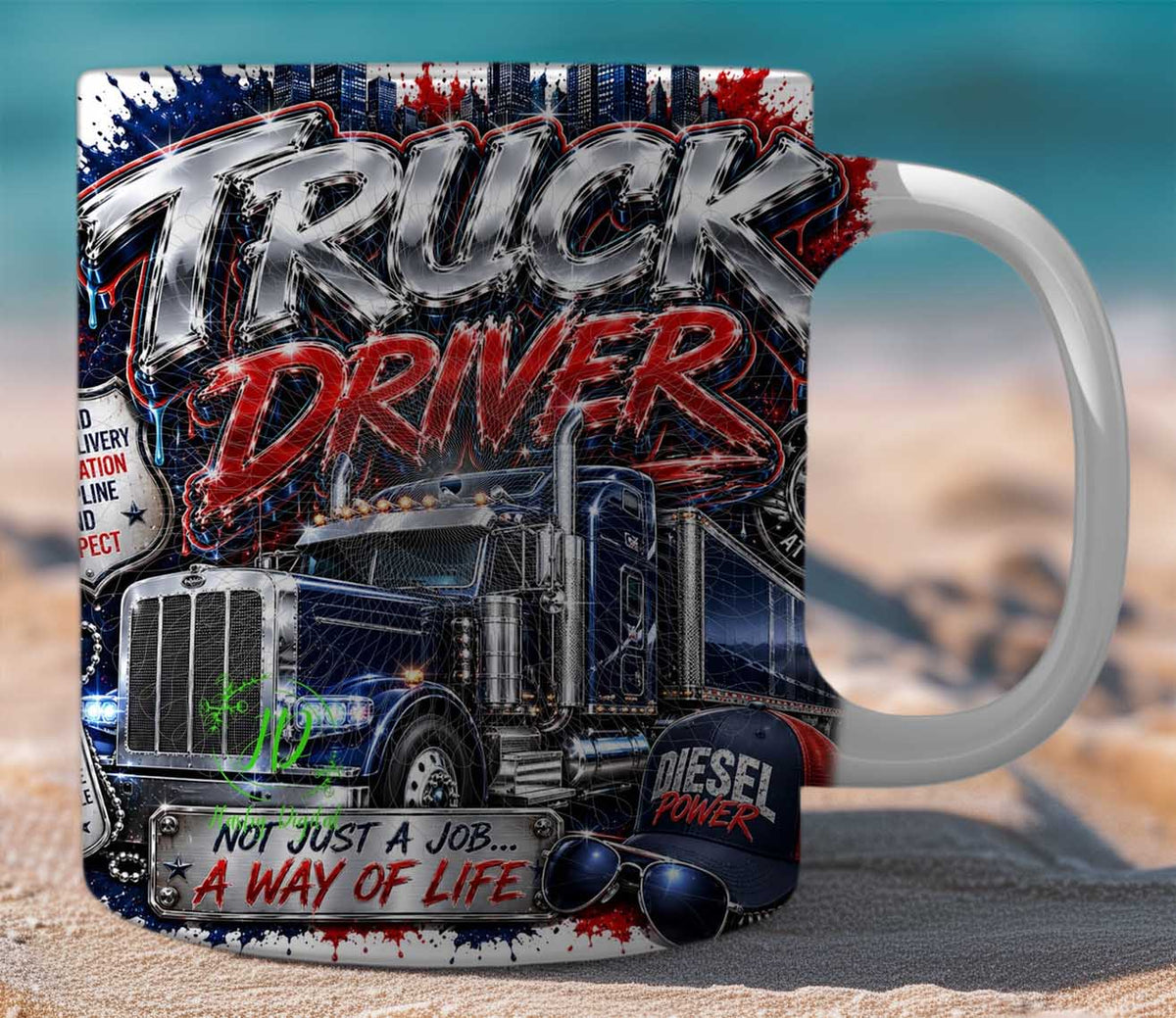 Mug Gift Set Trucks