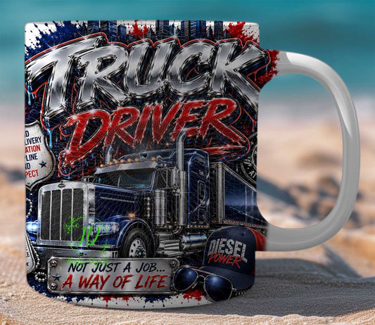 Mug Gift Set Trucks