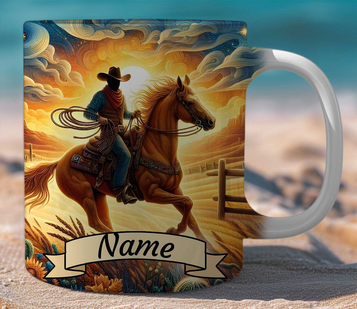 Mug Gift Set Western