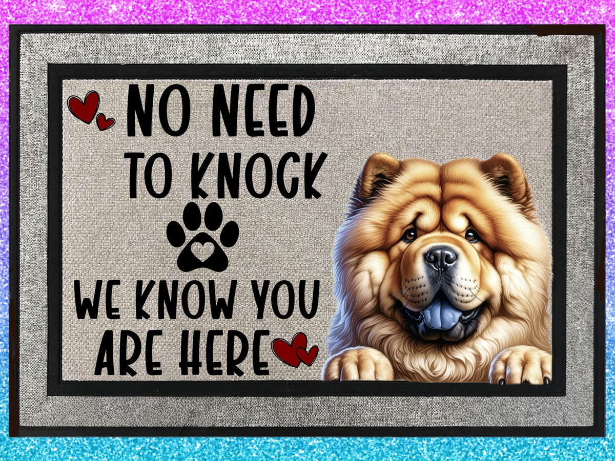 Welcome Mat Chow Chow