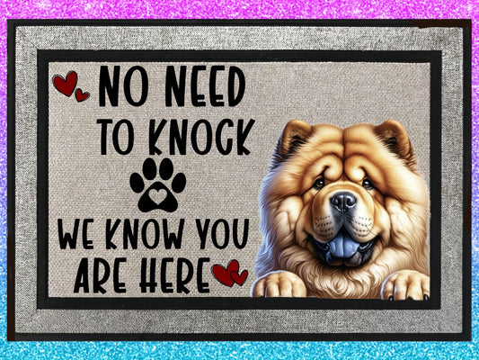 Welcome Mat Chow Chow