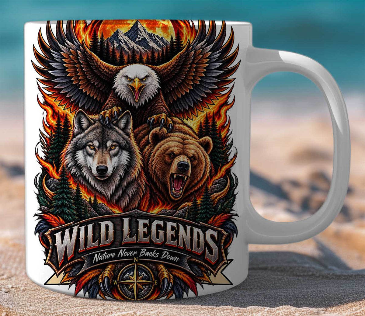 Mug Gift Set Wild Legends